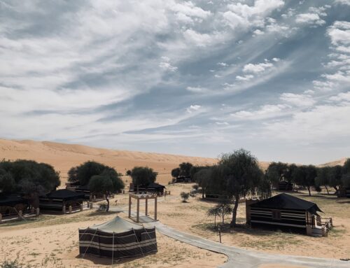 Glamping in the desert – Wahiba Sands